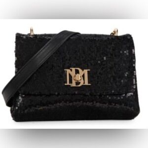 BADGLEY MISCHKA Sequin Crossbody Bag NWT
